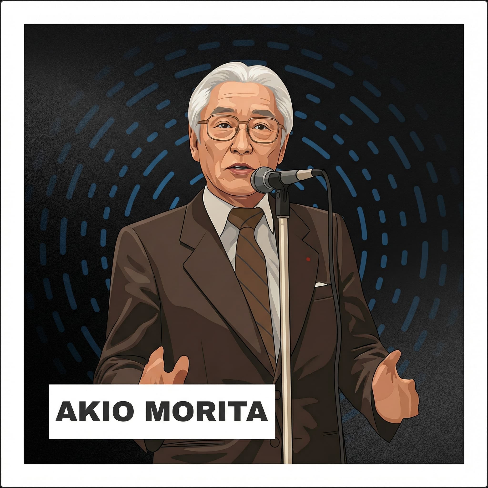 Portrait of Akio Morita