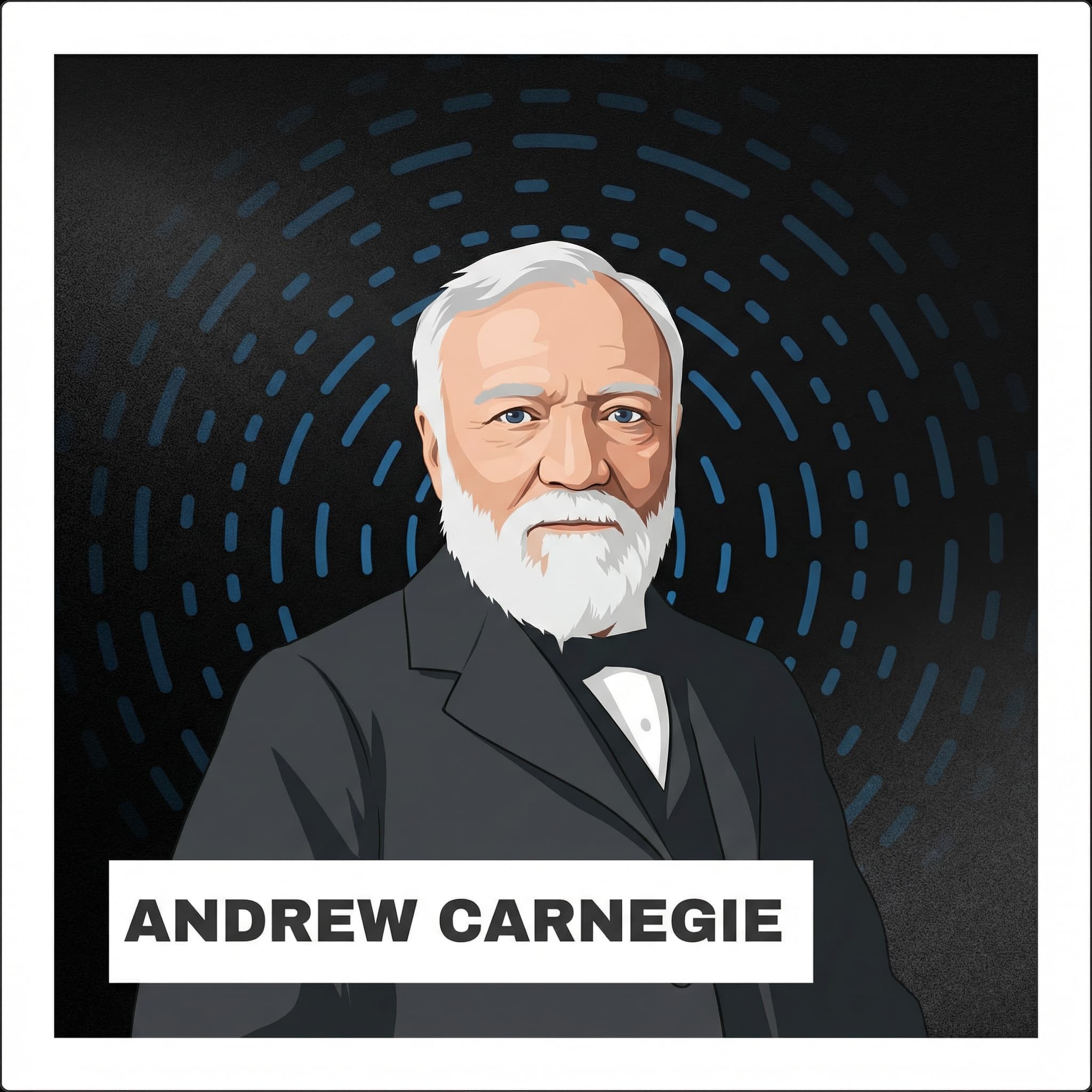 Portrait of Andrew Carnegie