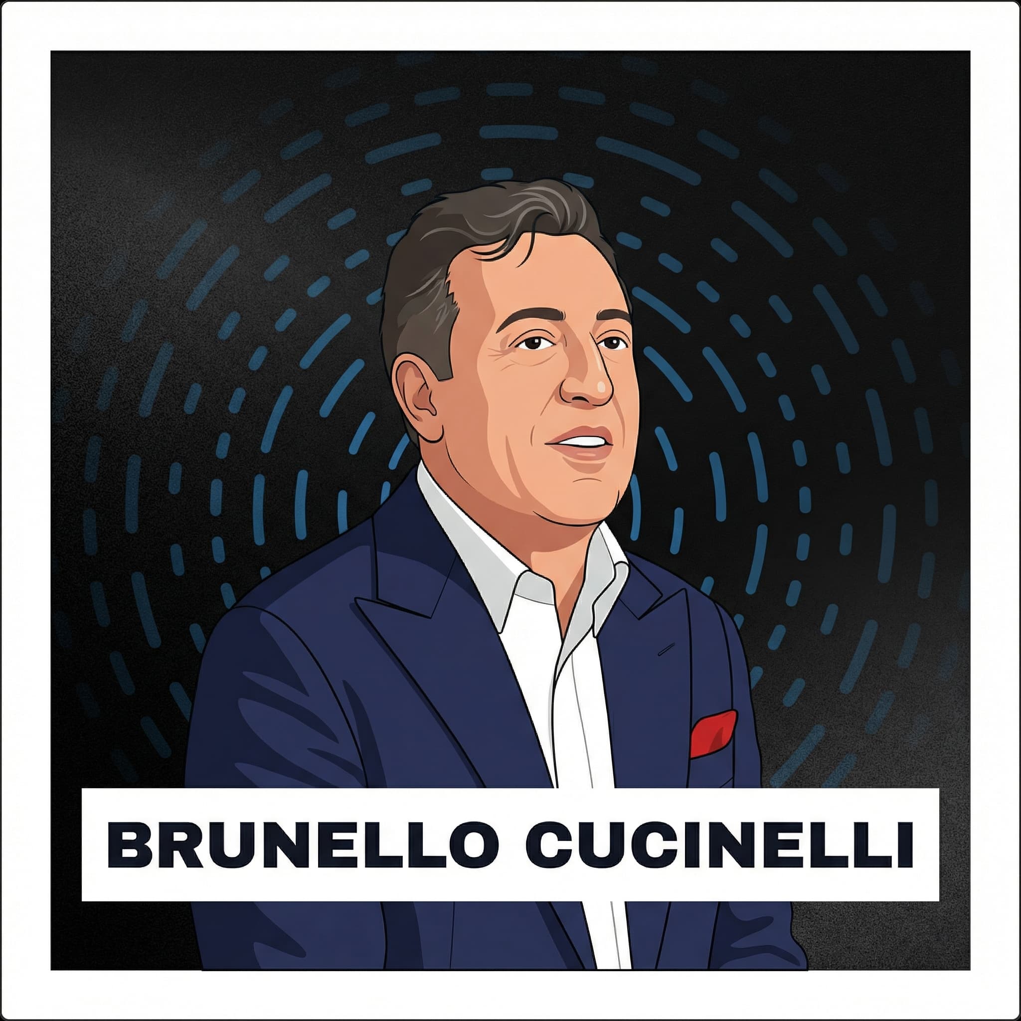 Portrait of Brunello Cucinelli