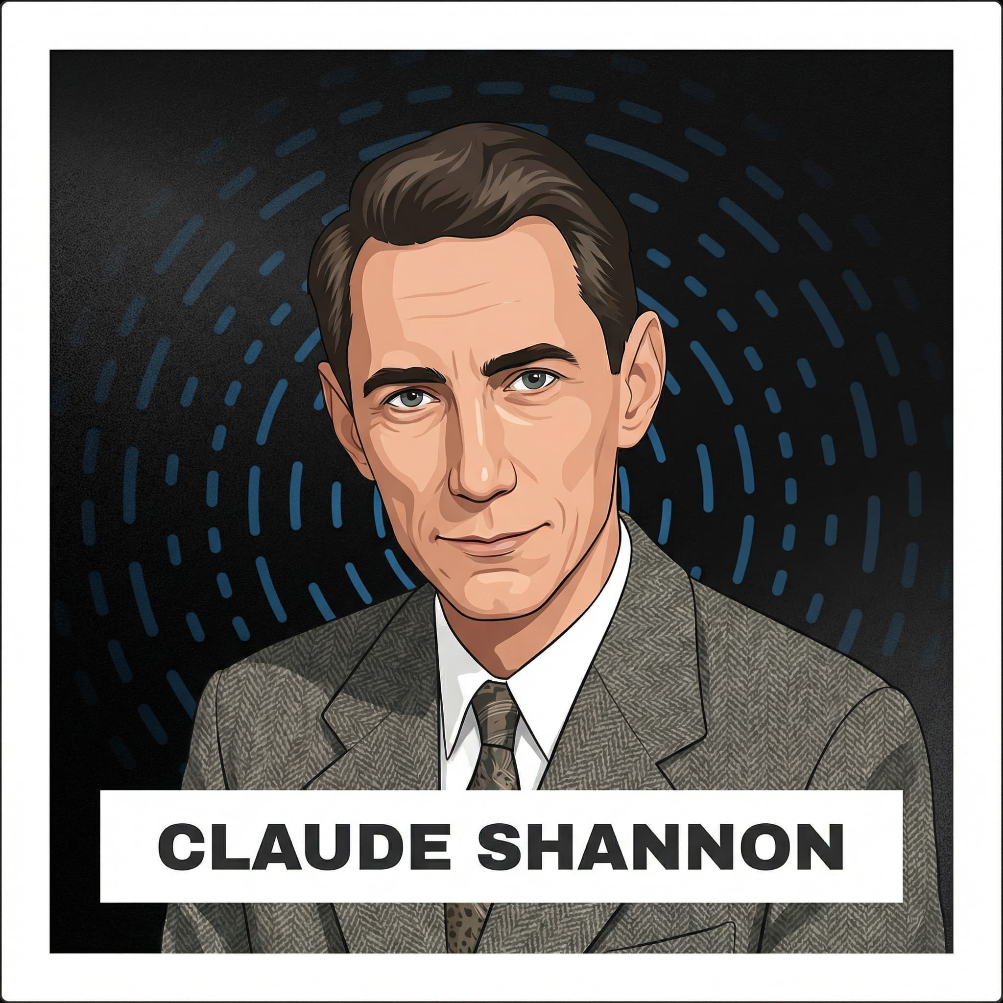 Portrait of Claude Shannon