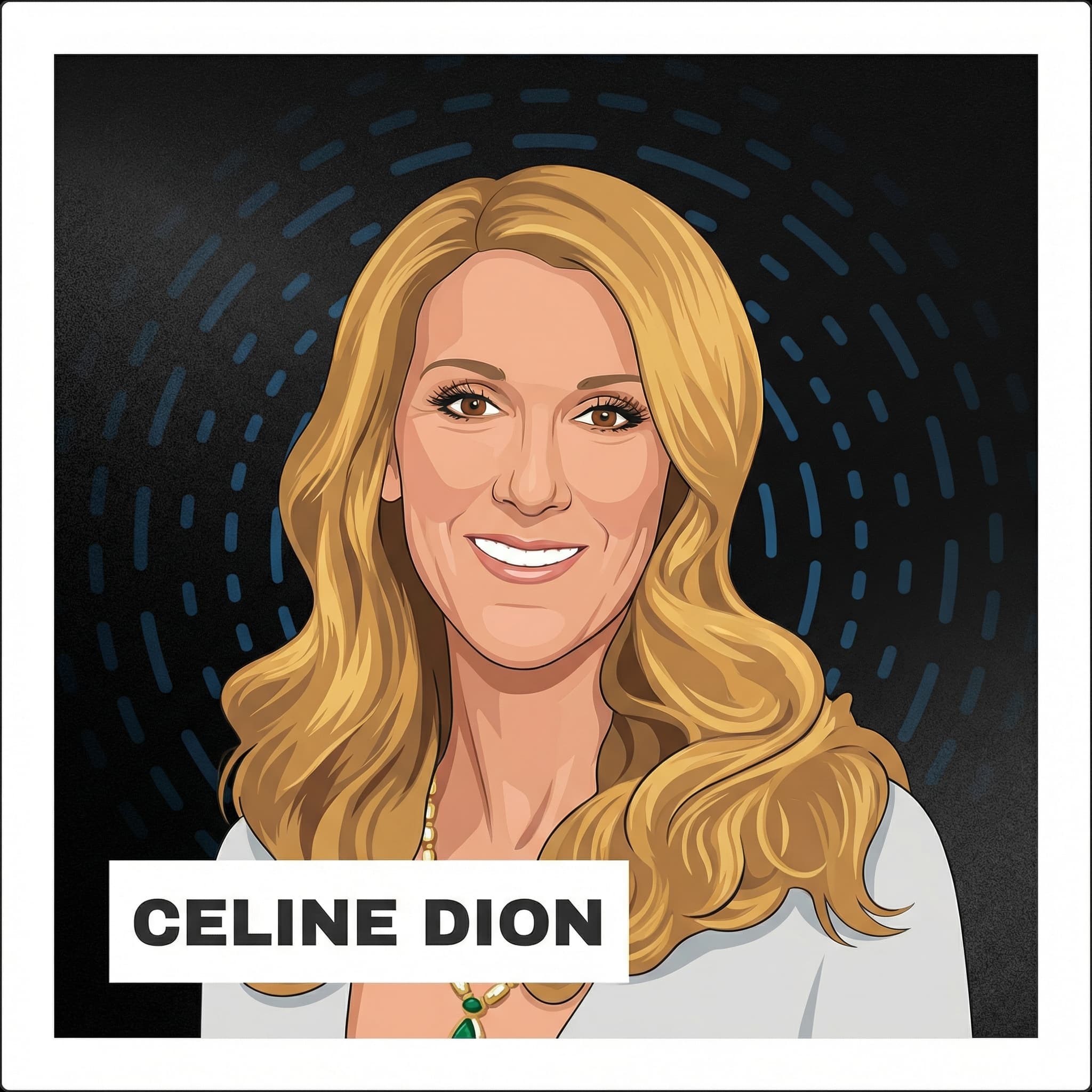 Portrait of Céline Dion