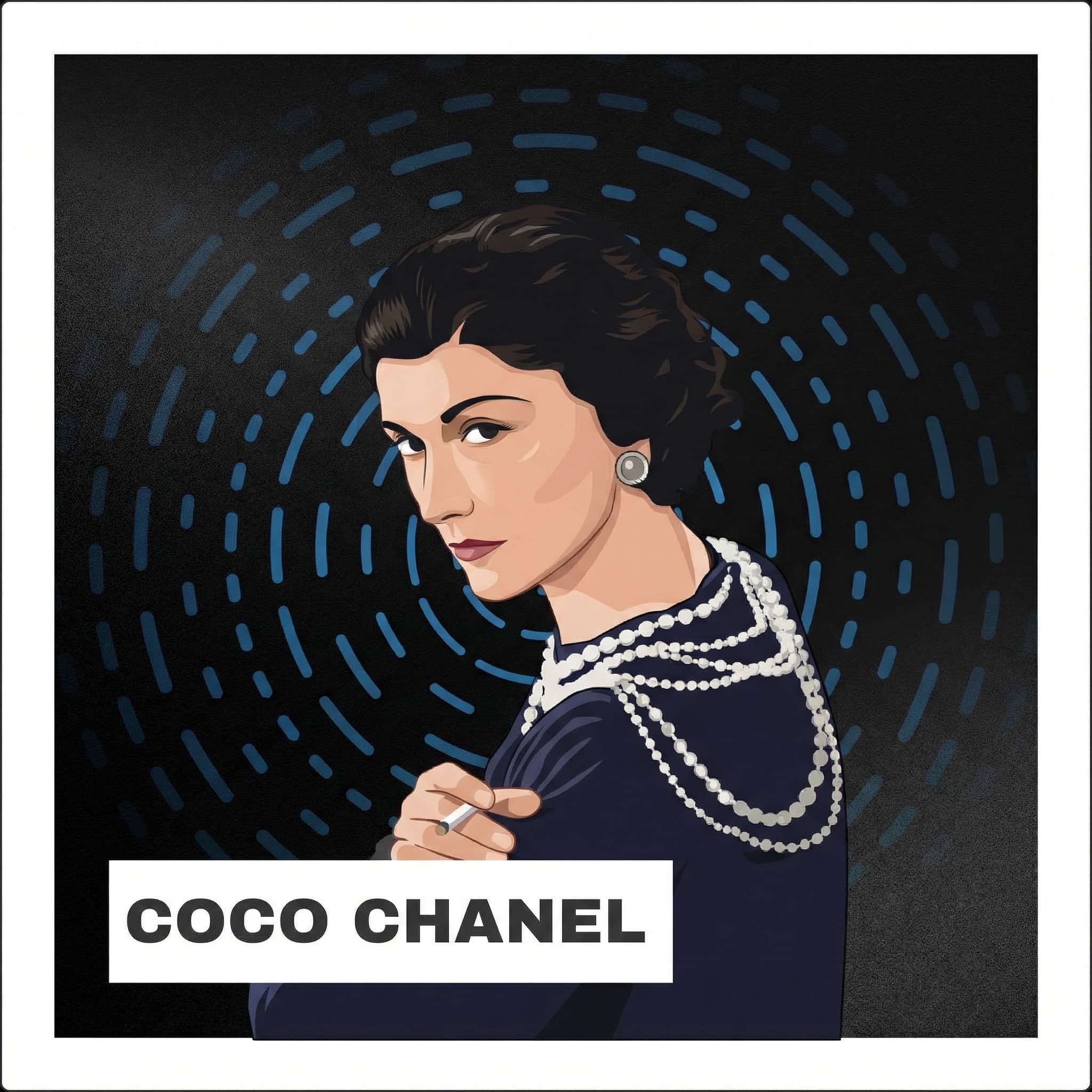 Portrait of Coco Chanel