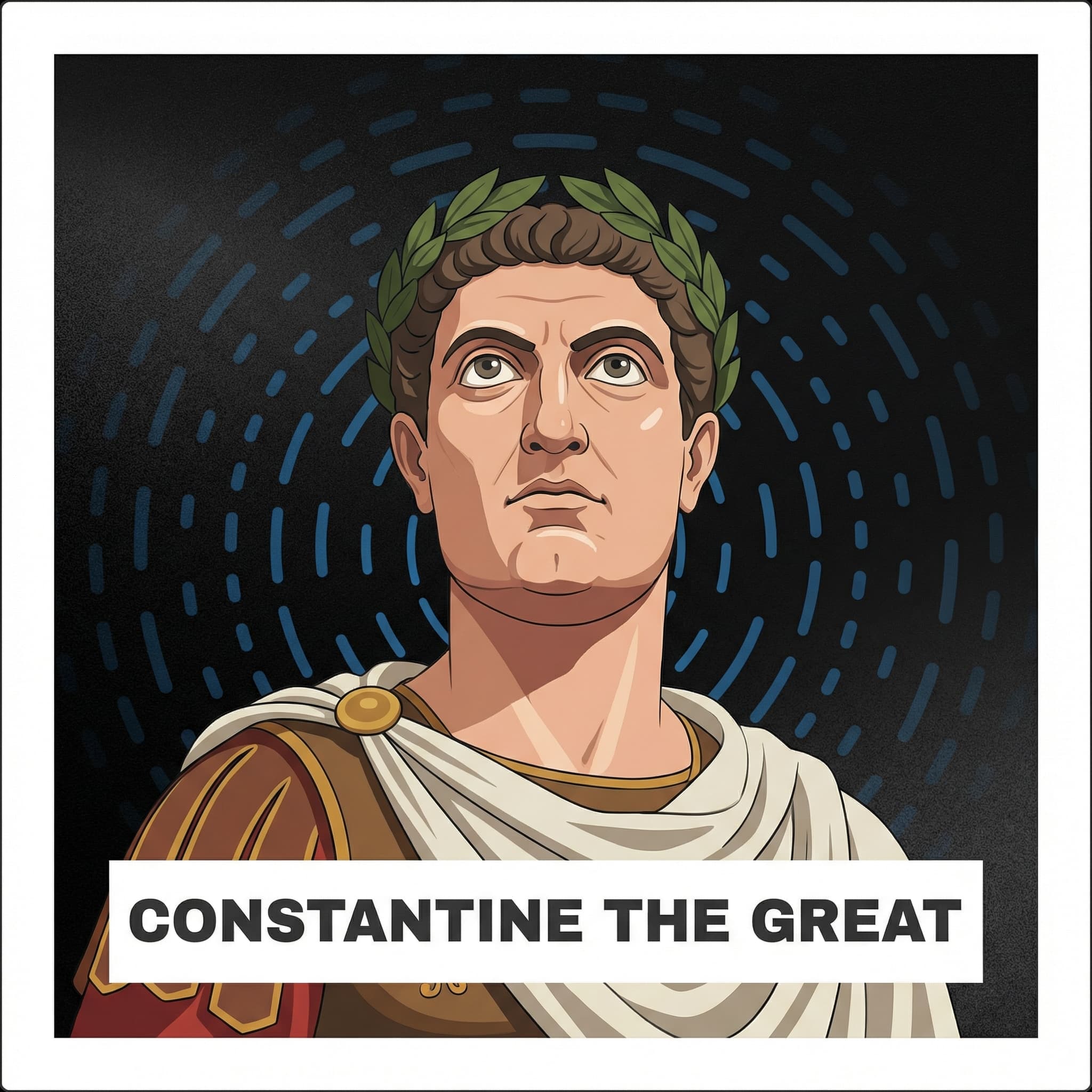 Portrait of Constantine the Great