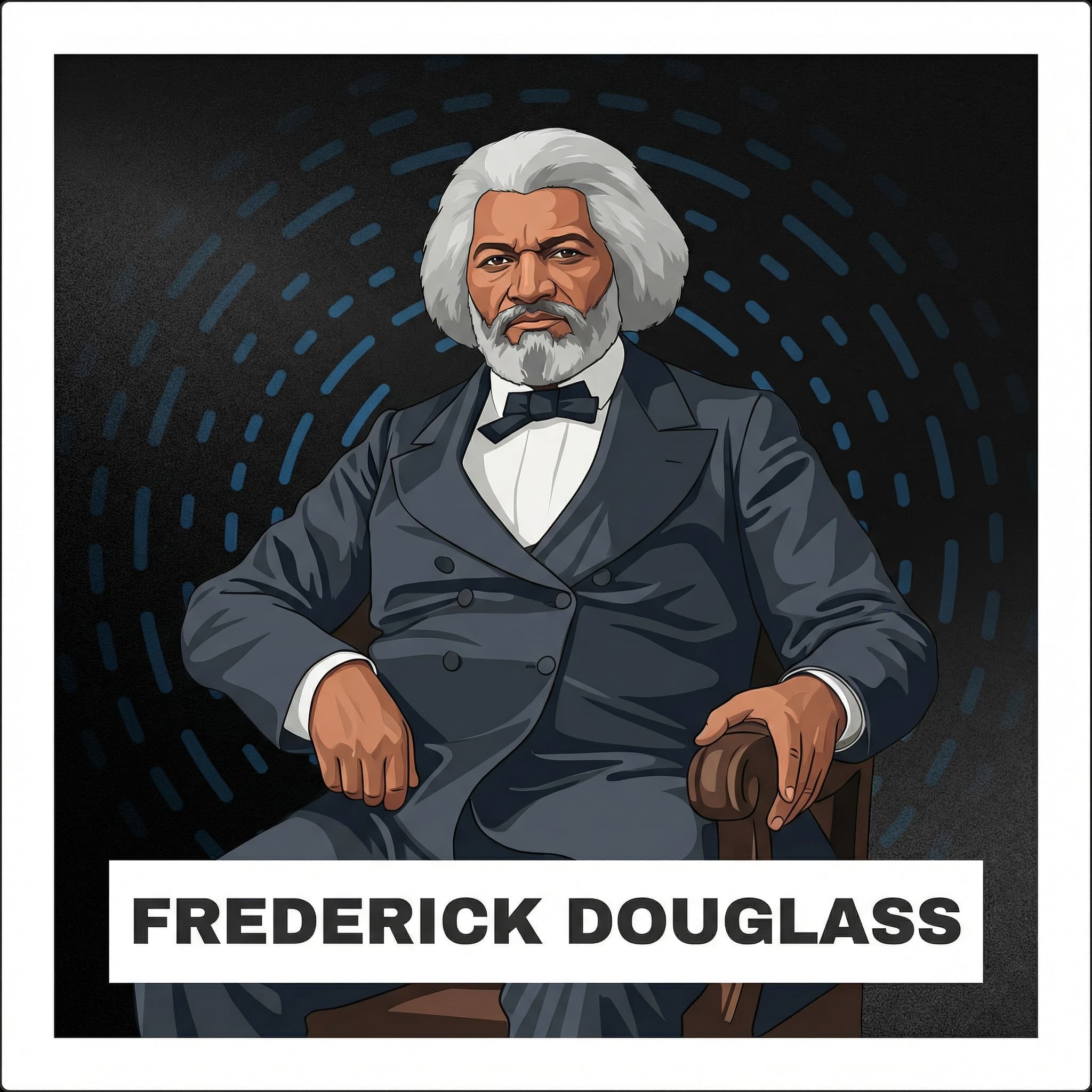 Portrait of Frederick Douglass