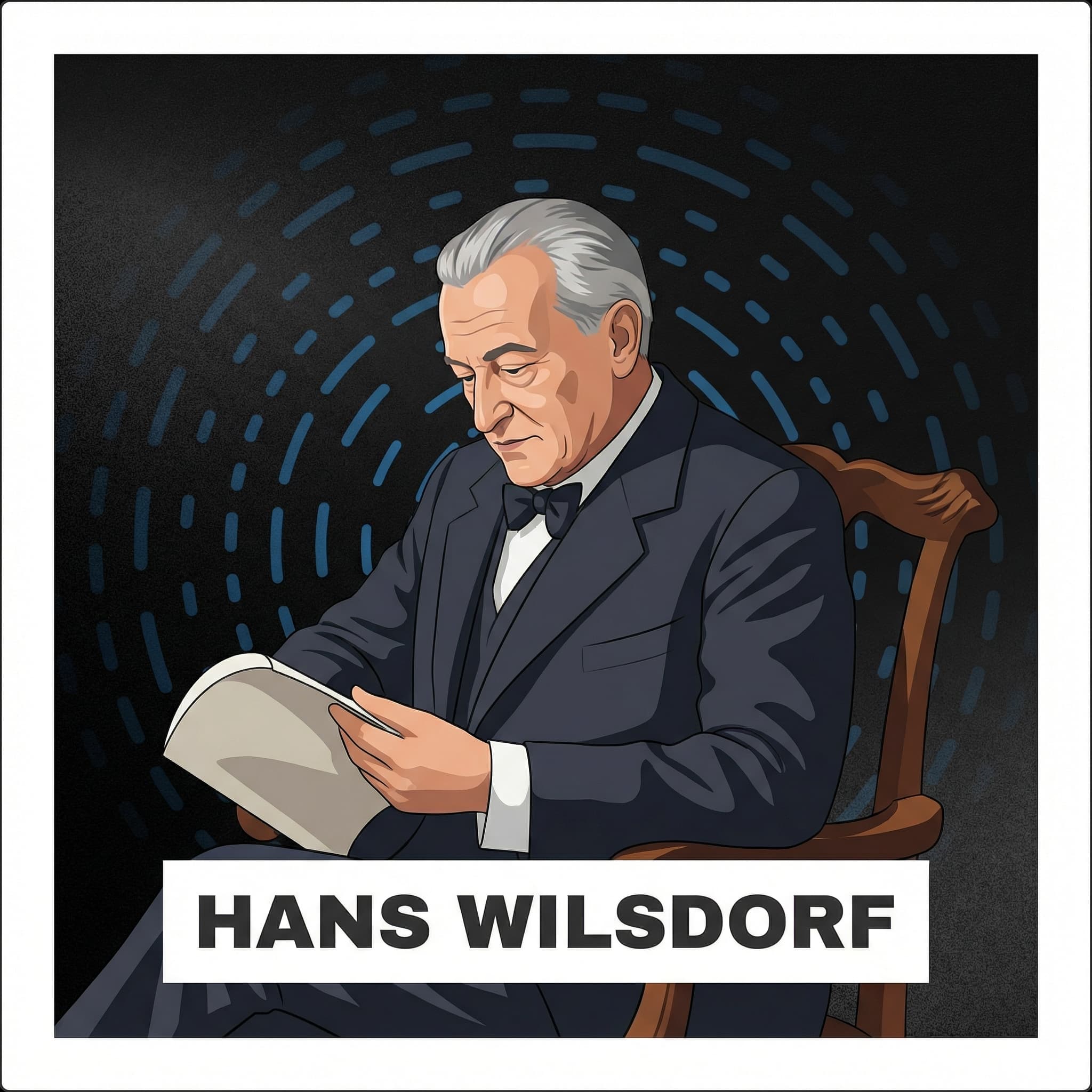 Portrait of Hans Wilsdorf