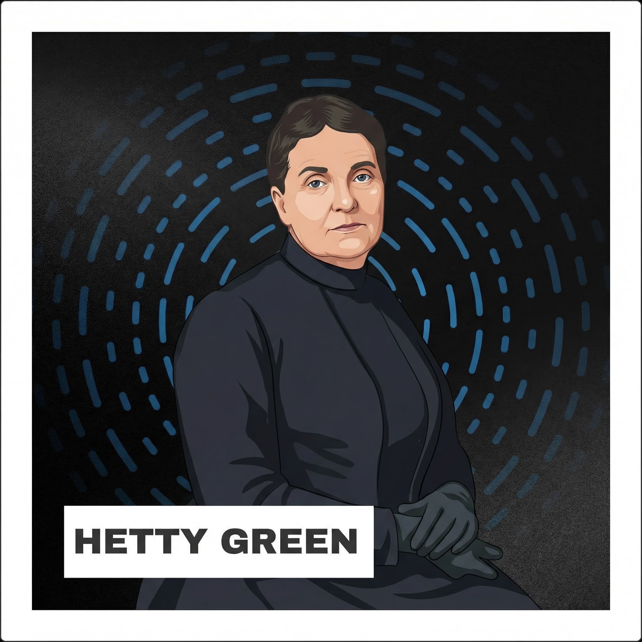 Portrait of Hetty Green