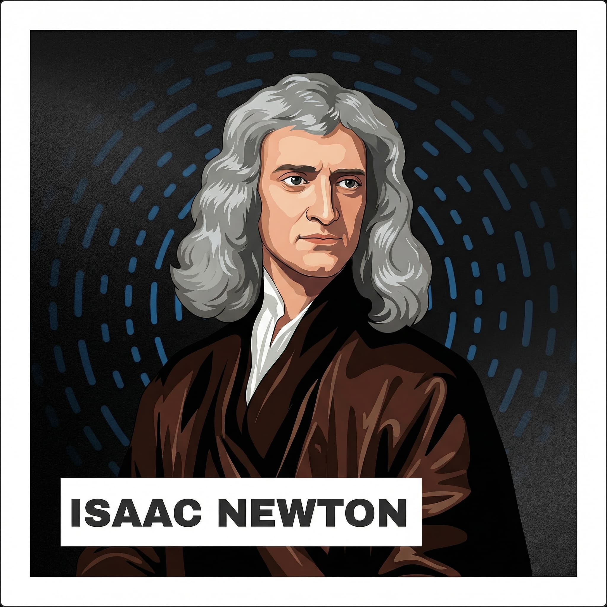 Portrait of Isaac Newton
