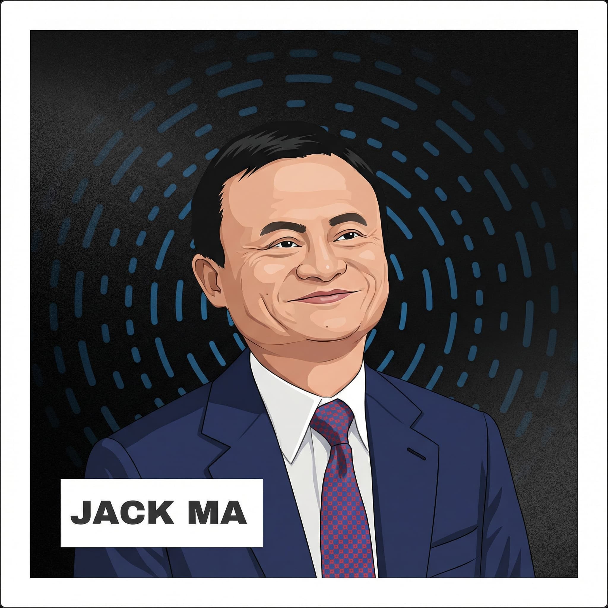 Portrait of Jack Ma