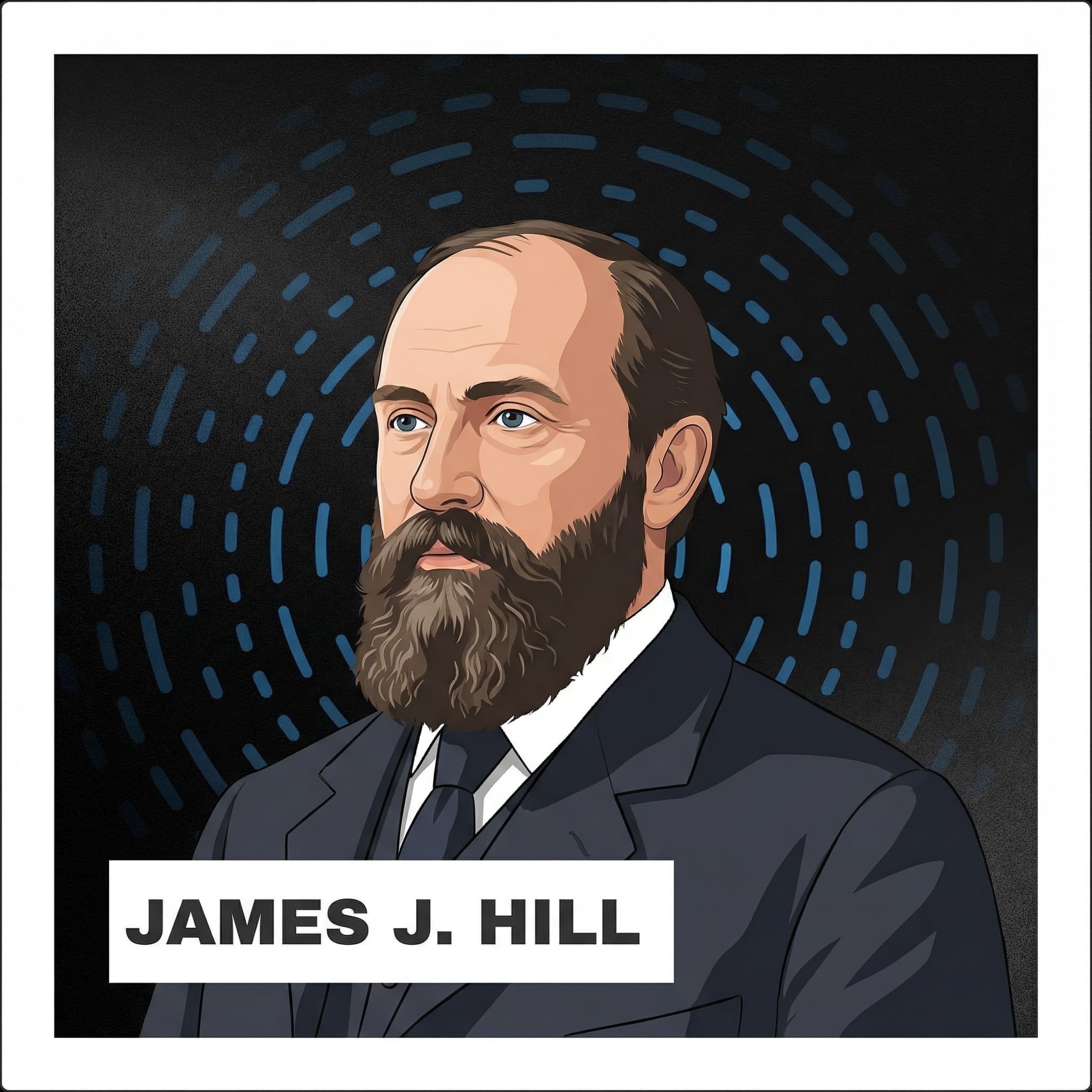 Portrait of James J. Hill