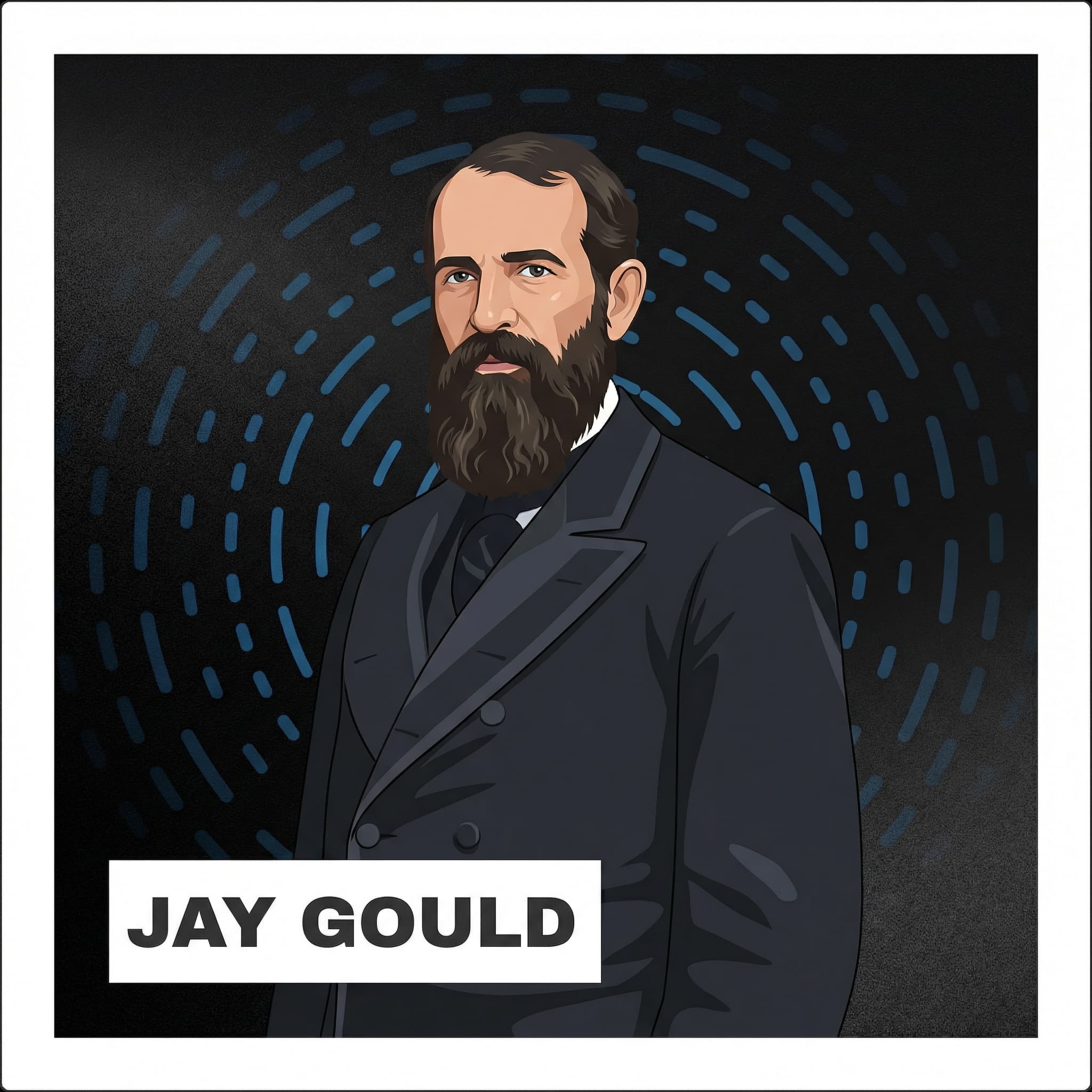 Portrait of Jay Gould