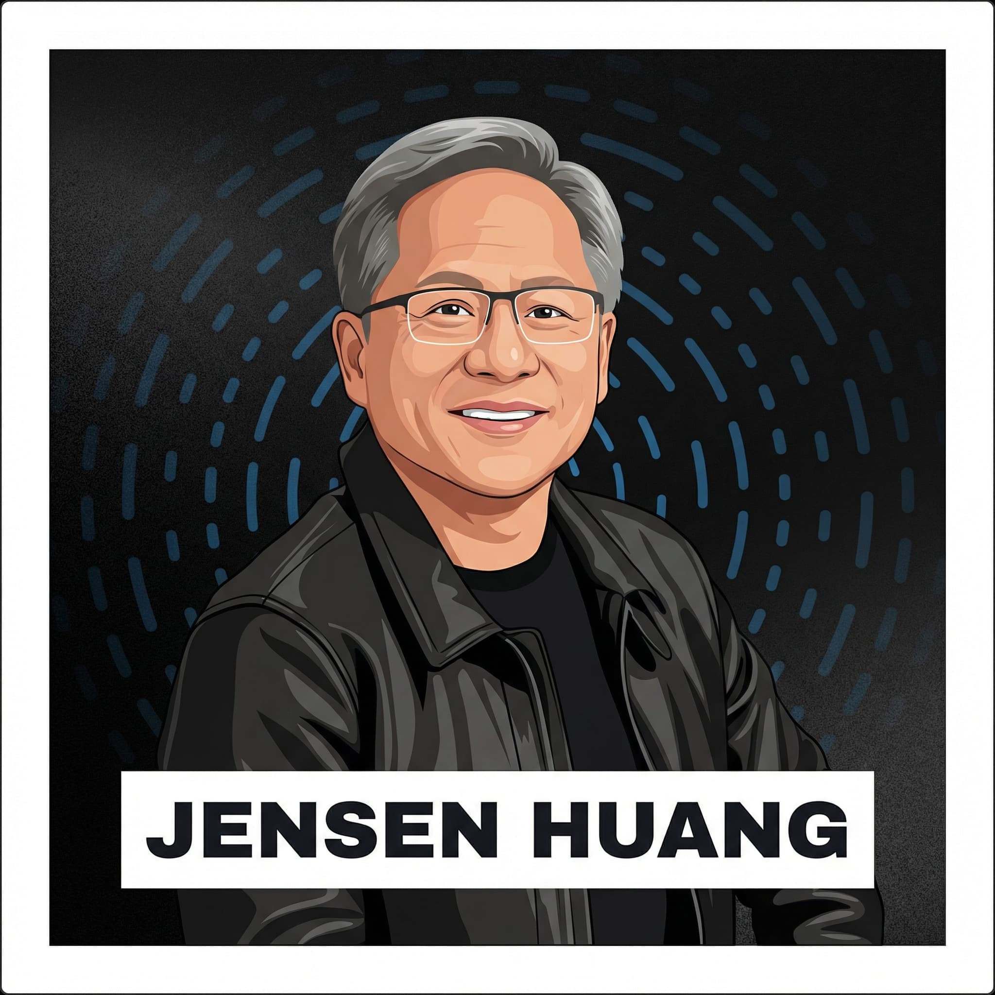 Portrait of Jensen Huang