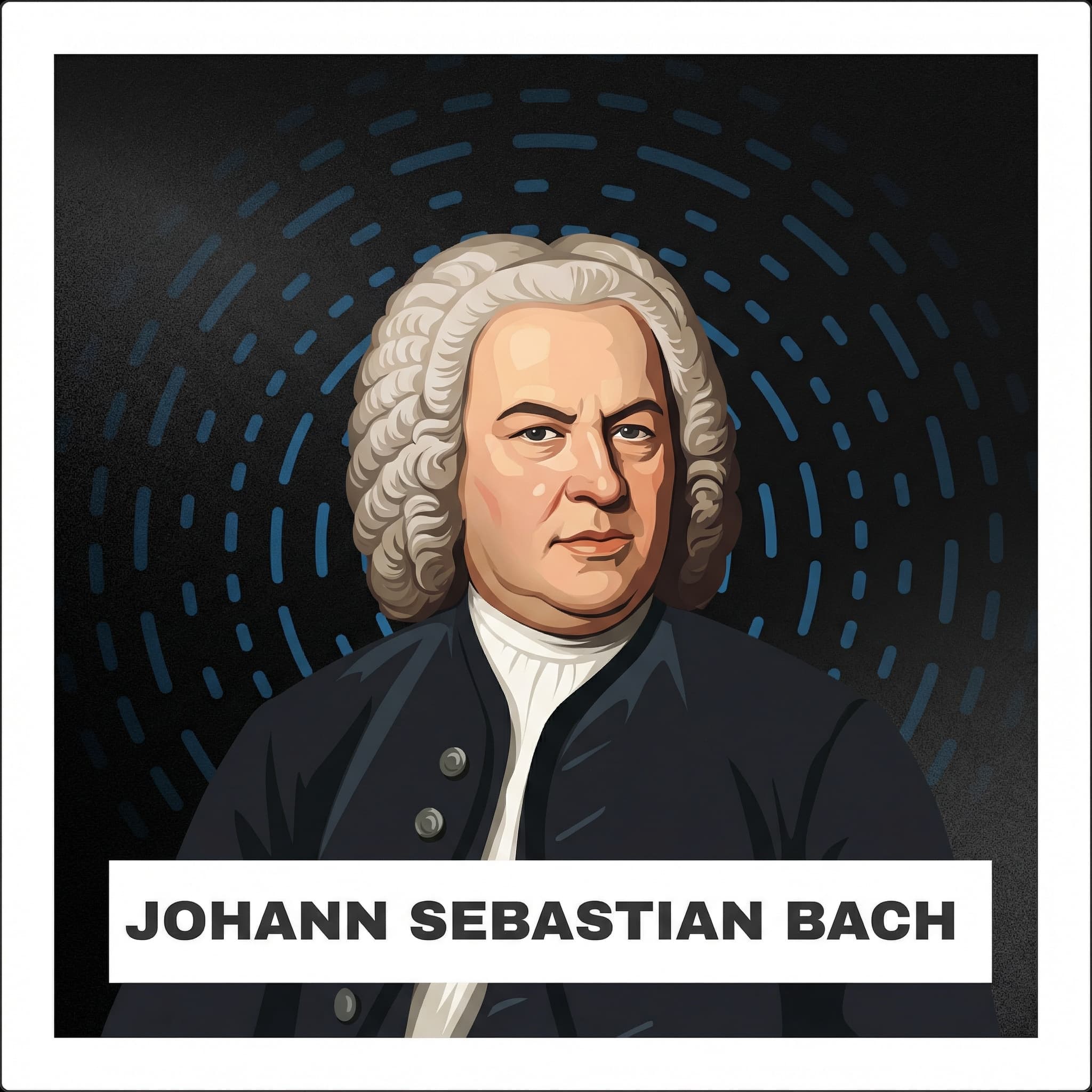 Portrait of Johann Sebastian Bach