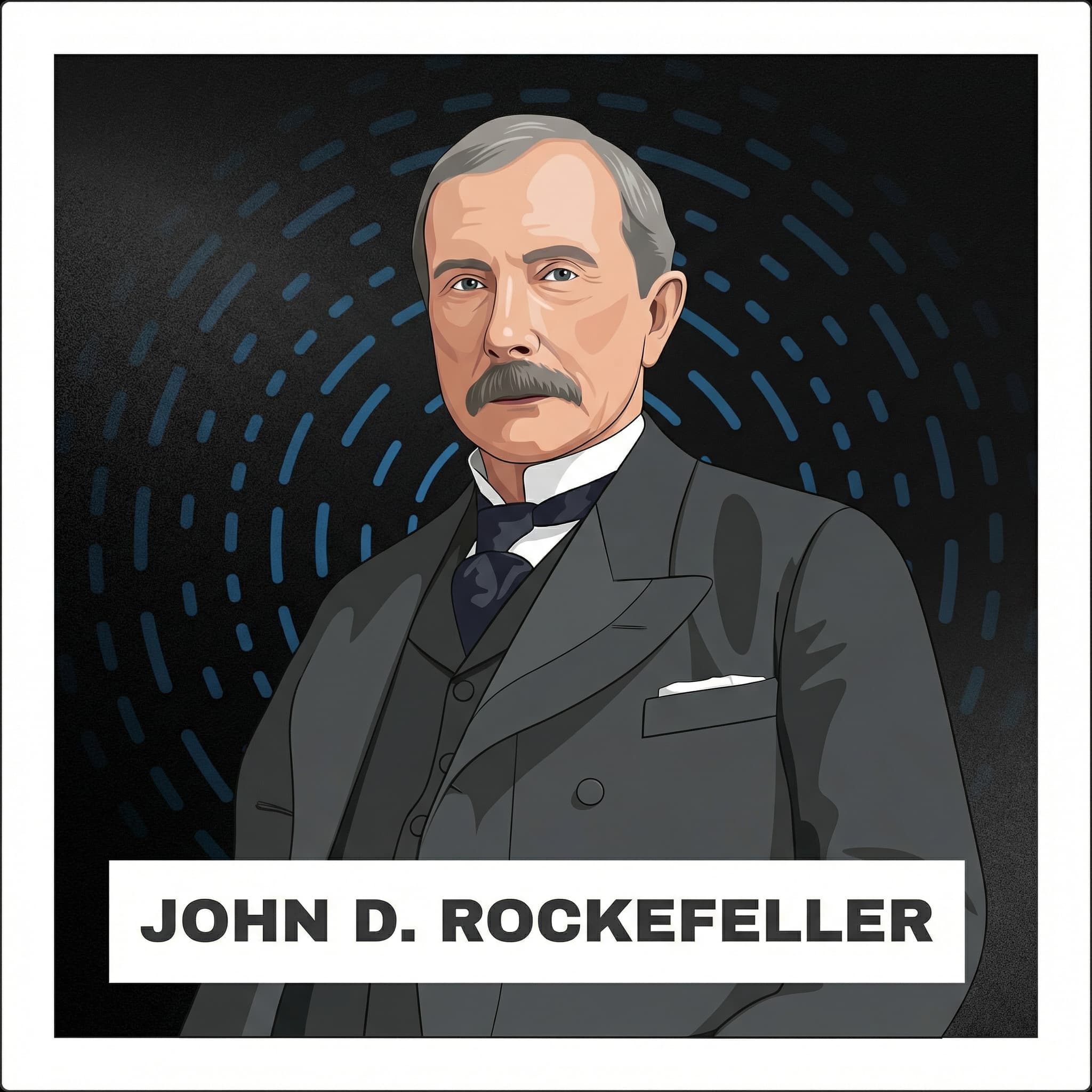 Portrait of John D. Rockefeller