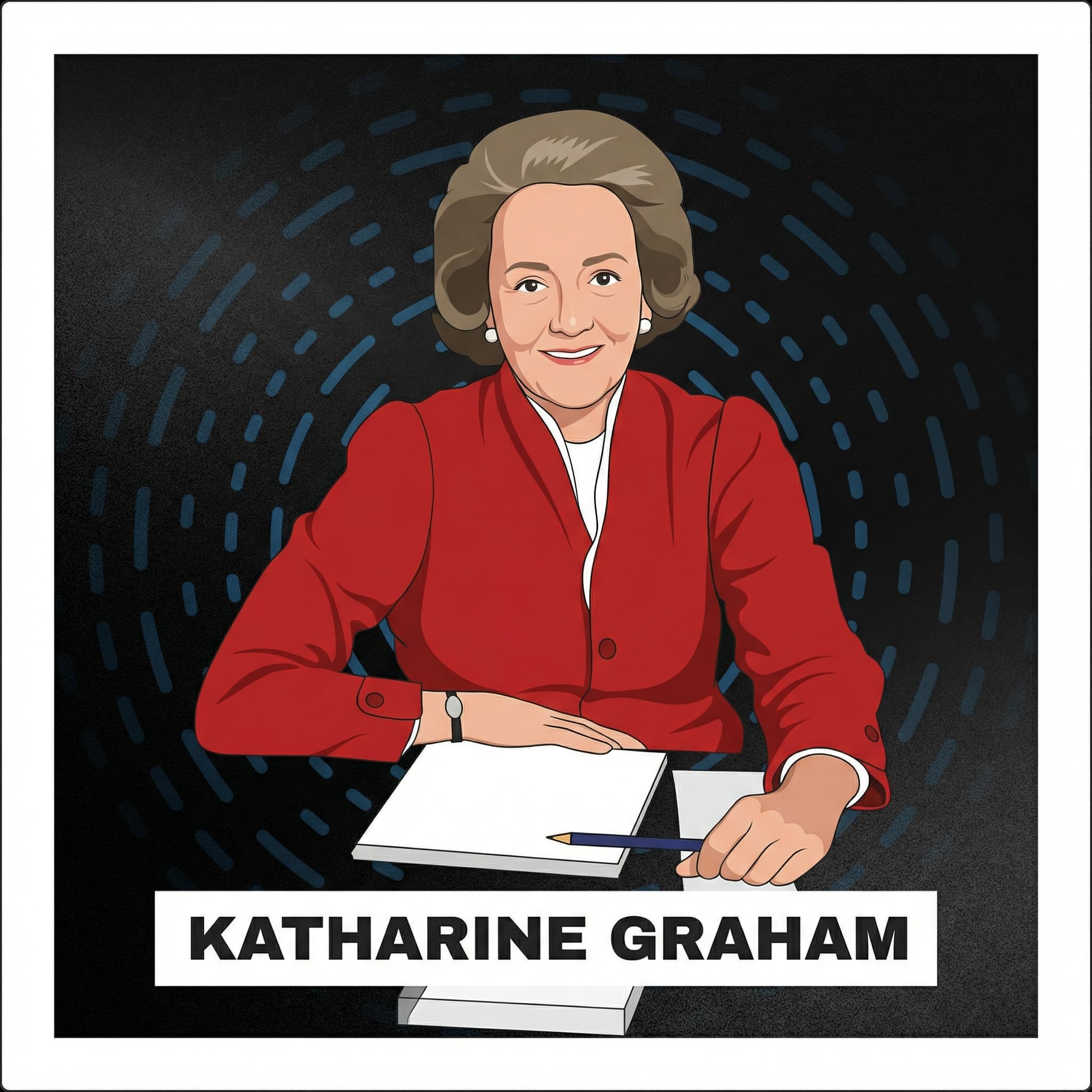 Portrait of Katharine Graham
