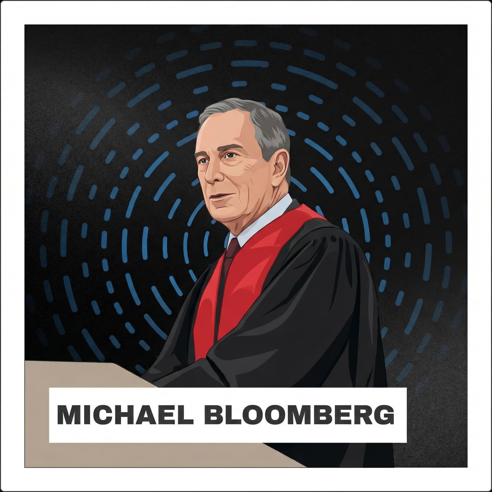 Portrait of Michael Bloomberg