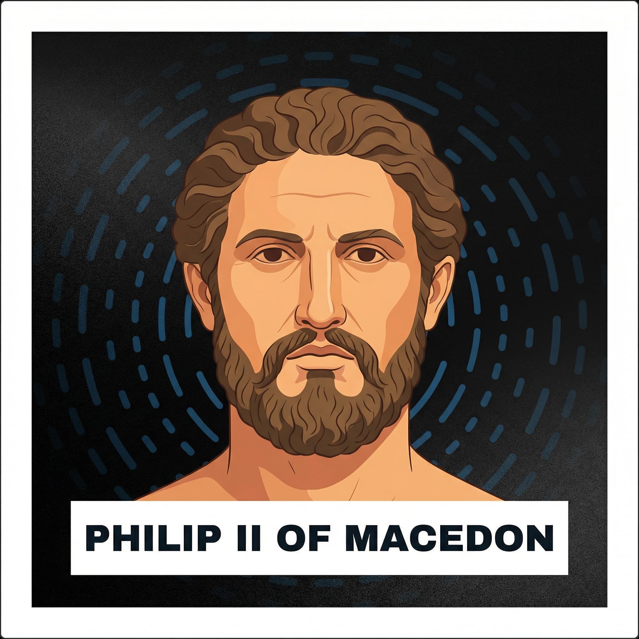 Portrait of Philip II of Macedon