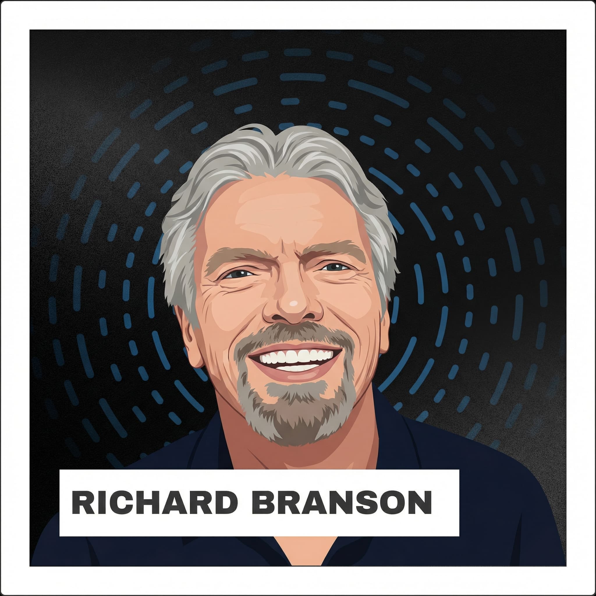Portrait of Richard Branson