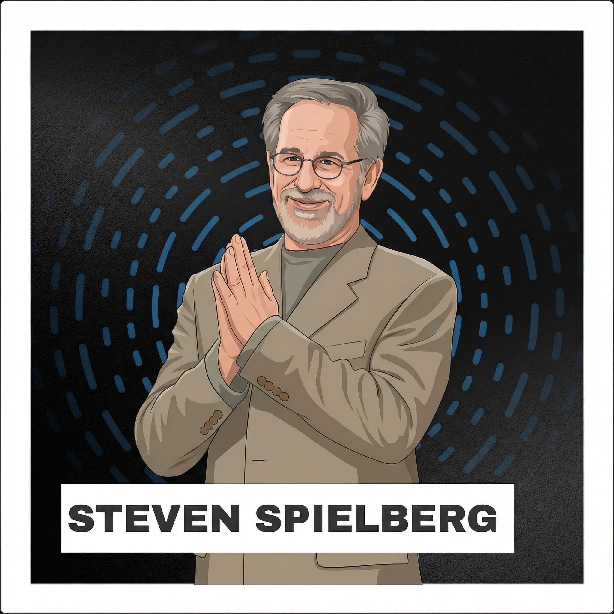 Portrait of Steven Spielberg