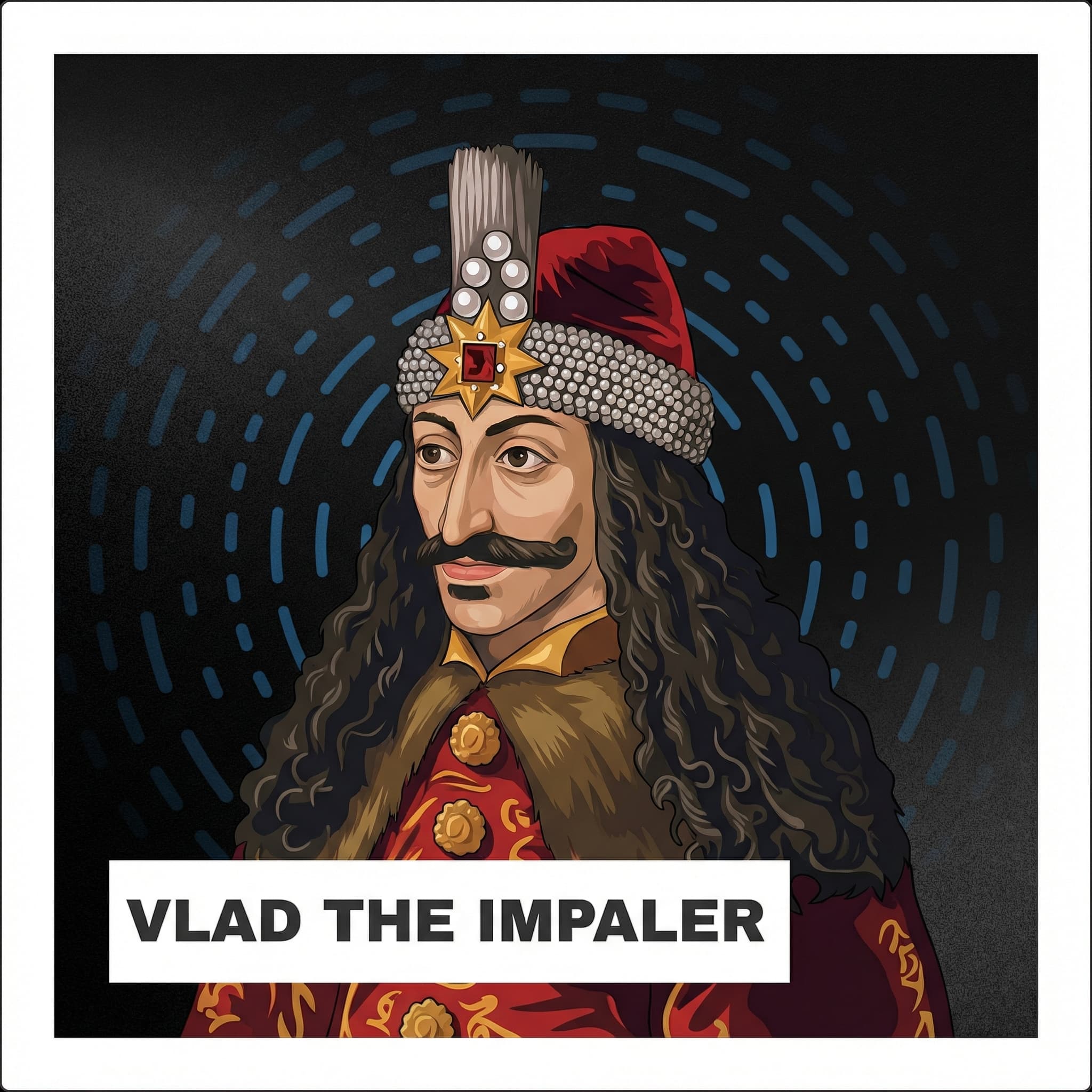 Portrait of Vlad the Impaler