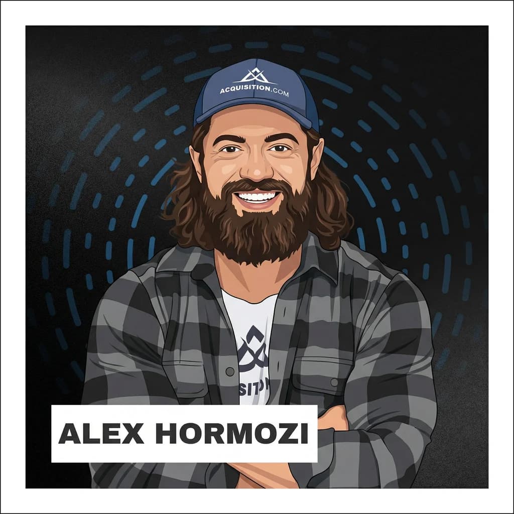 Portrait of Alex Hormozi
