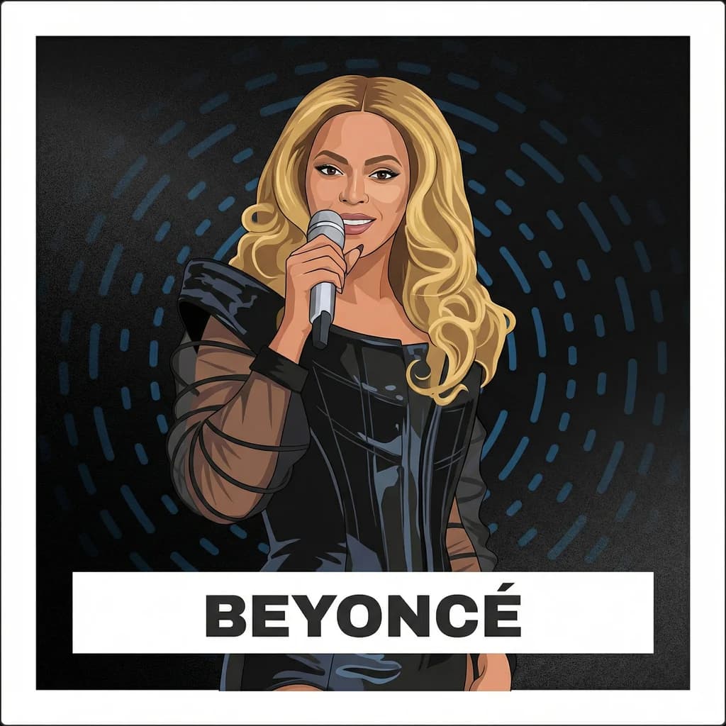 Portrait of Beyoncé