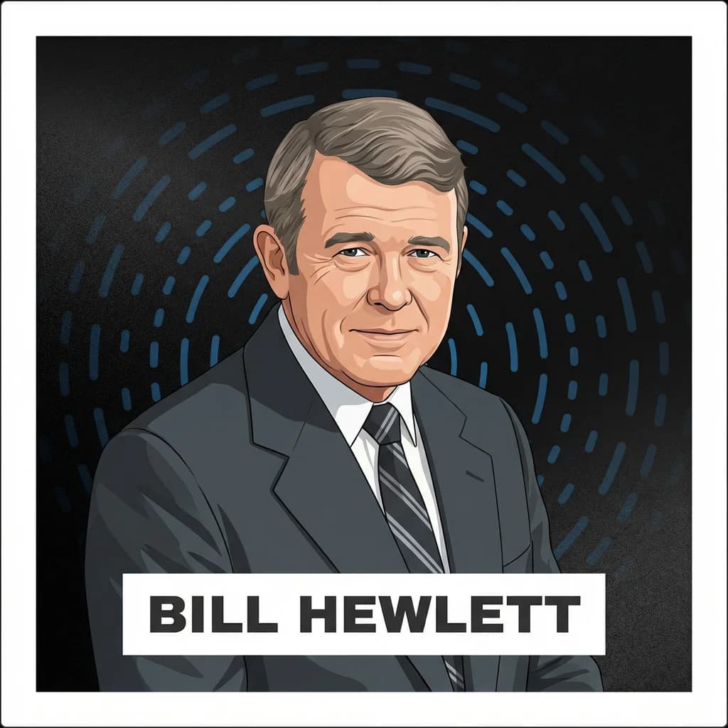 Portrait of Bill Hewlett