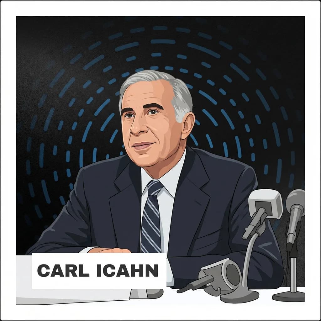 Portrait of Carl Icahn