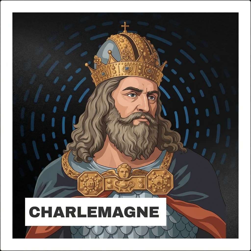 Portrait of Charlemagne