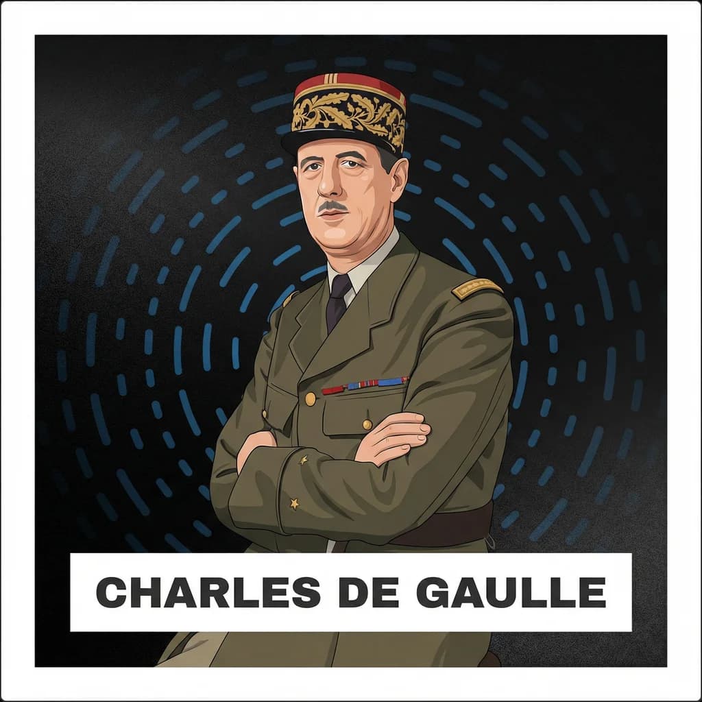 Portrait of Charles de Gaulle