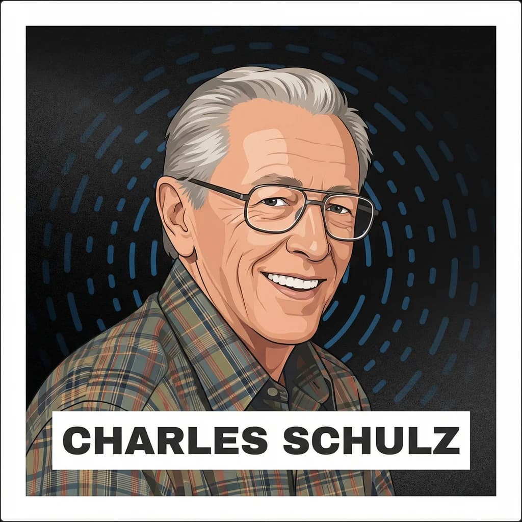 Portrait of Charles Schulz