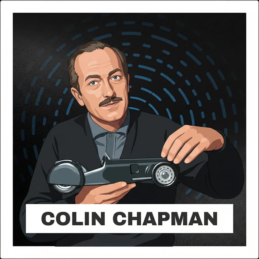 Portrait of Colin Chapman