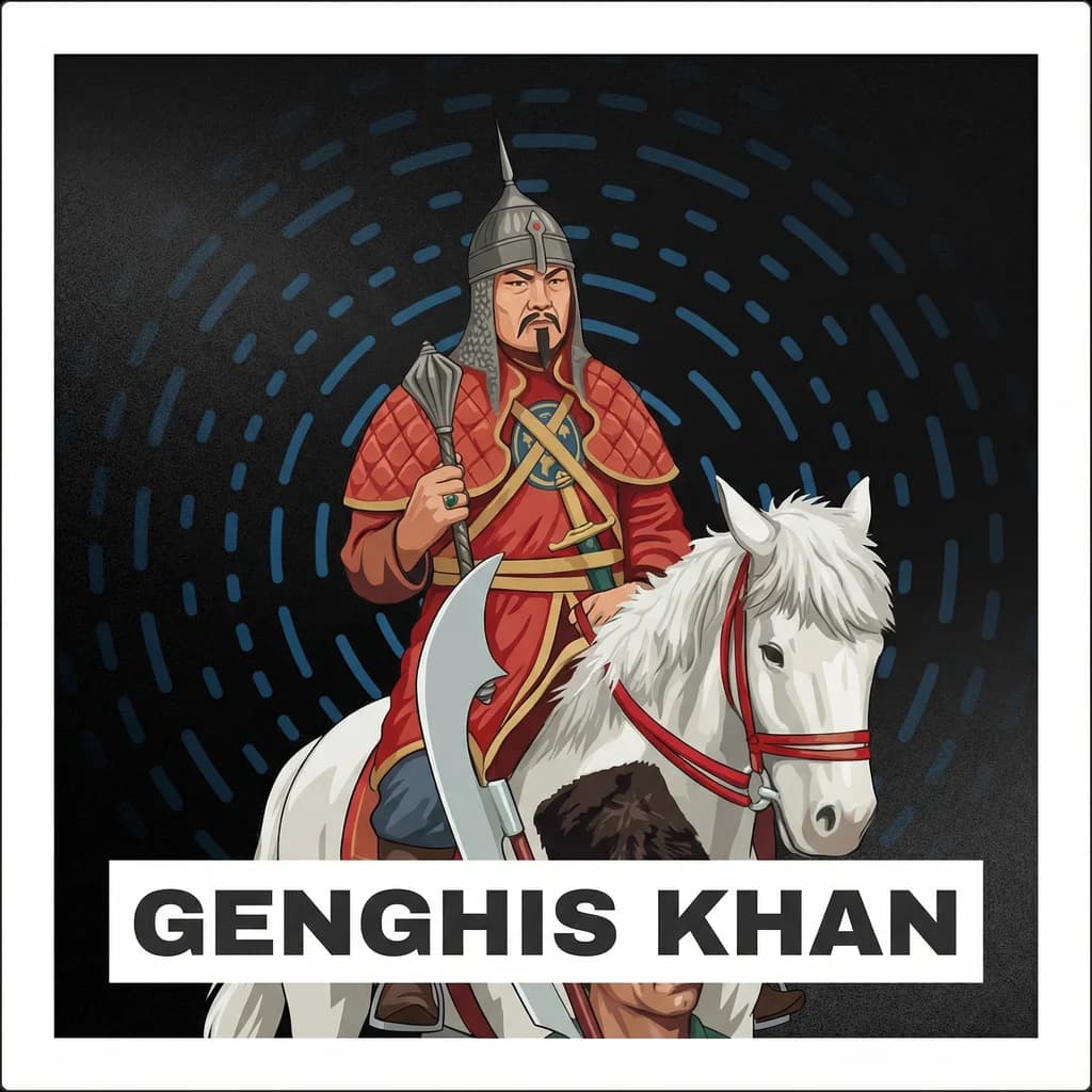 Portrait of Genghis Khan