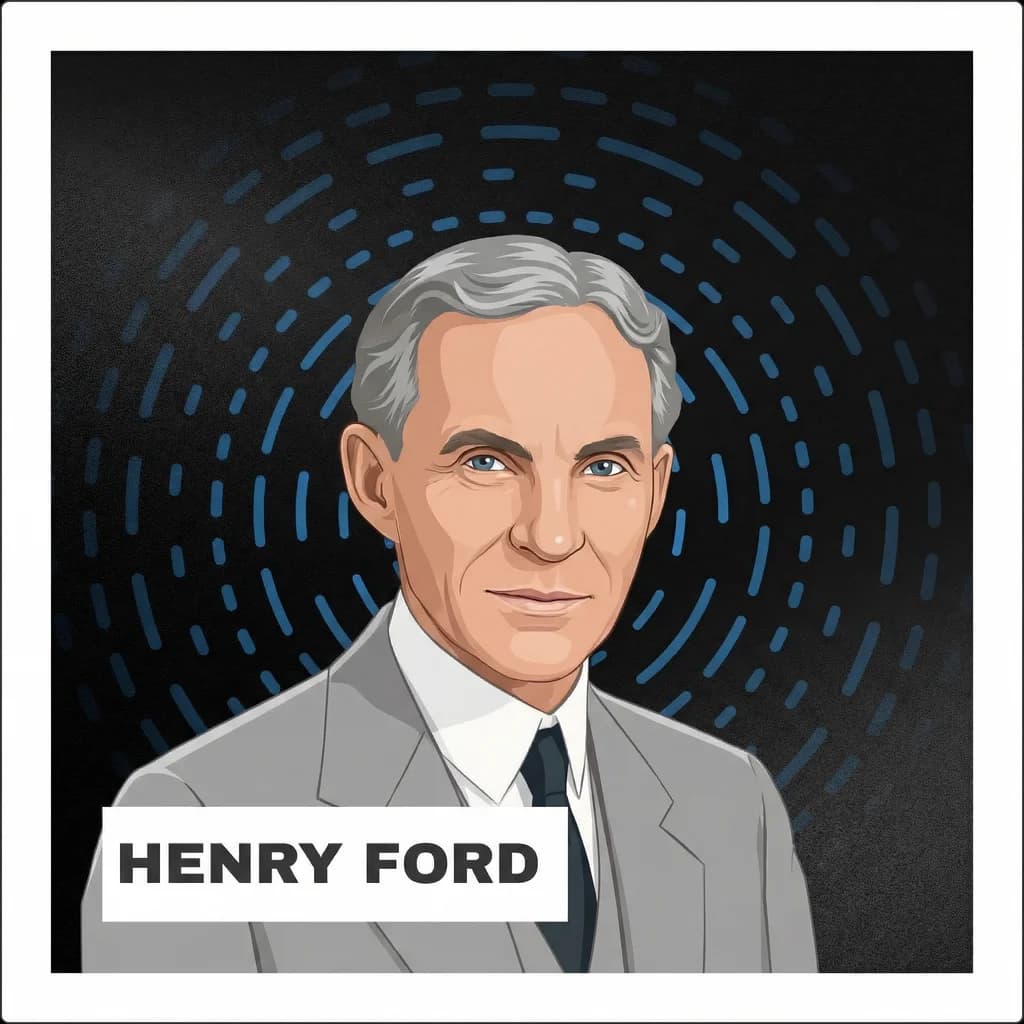 Portrait of Henry Ford