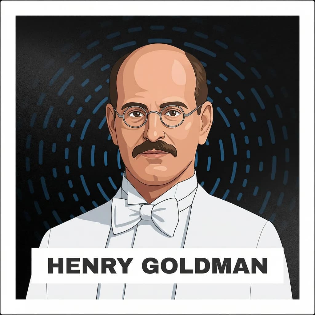 Portrait of Henry Goldman