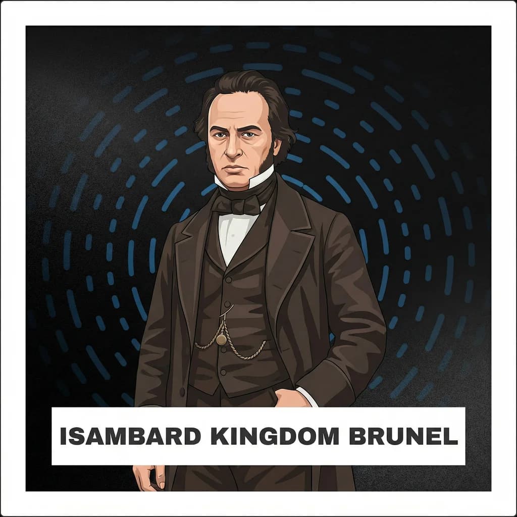 Portrait of Isambard Kingdom Brunel