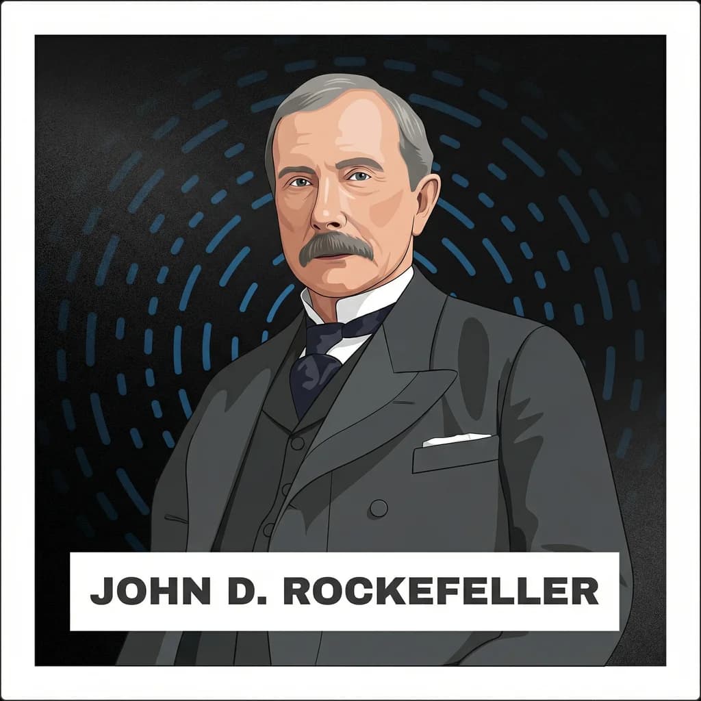 Portrait of John D. Rockefeller