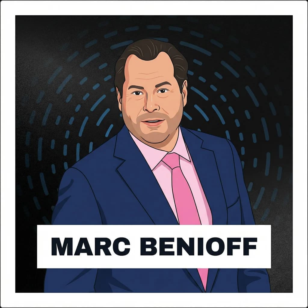 Portrait of Marc Benioff