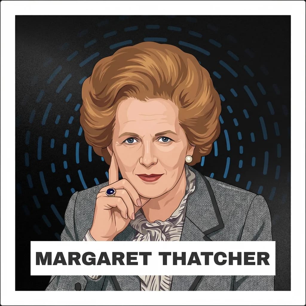Portrait of Margaret Thatcher