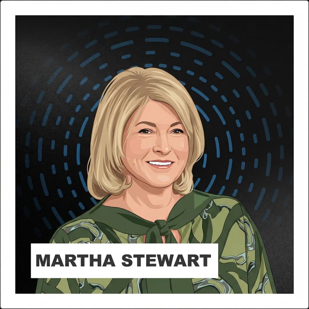 Portrait of Martha Stewart