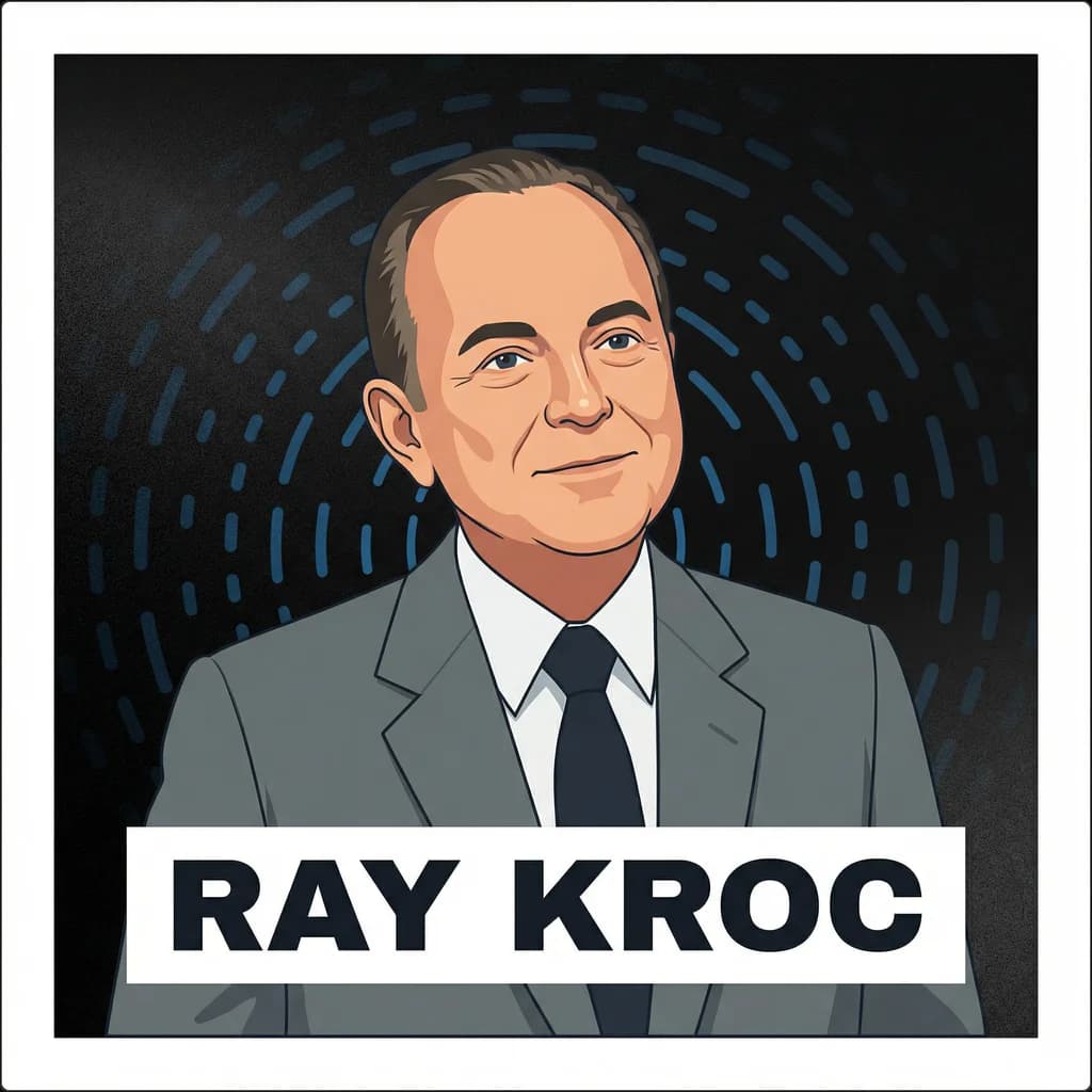 Portrait of Ray Kroc