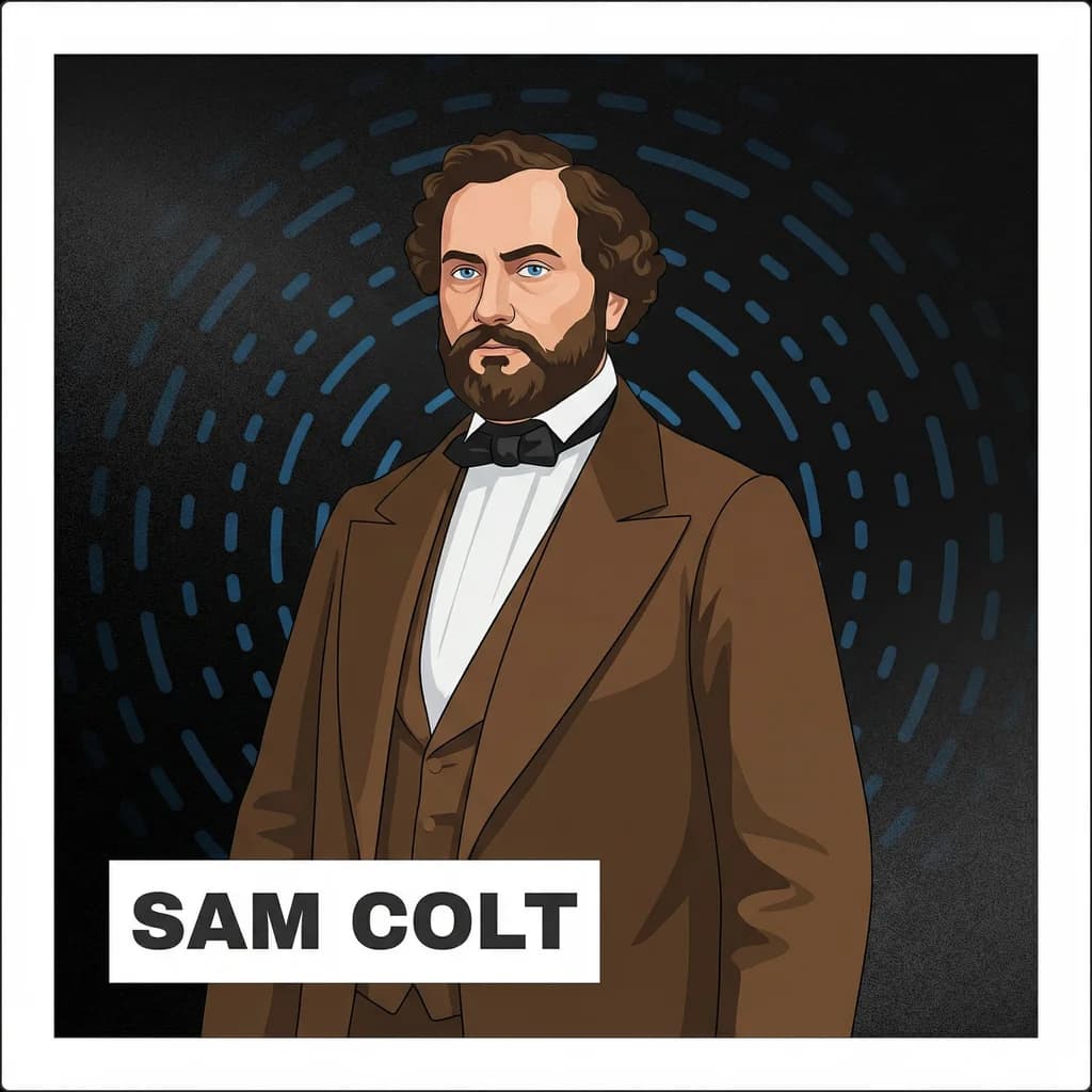 Portrait of Sam Colt