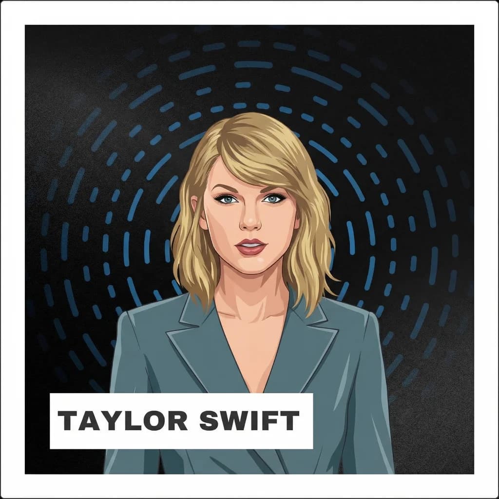 Portrait of Taylor Swift