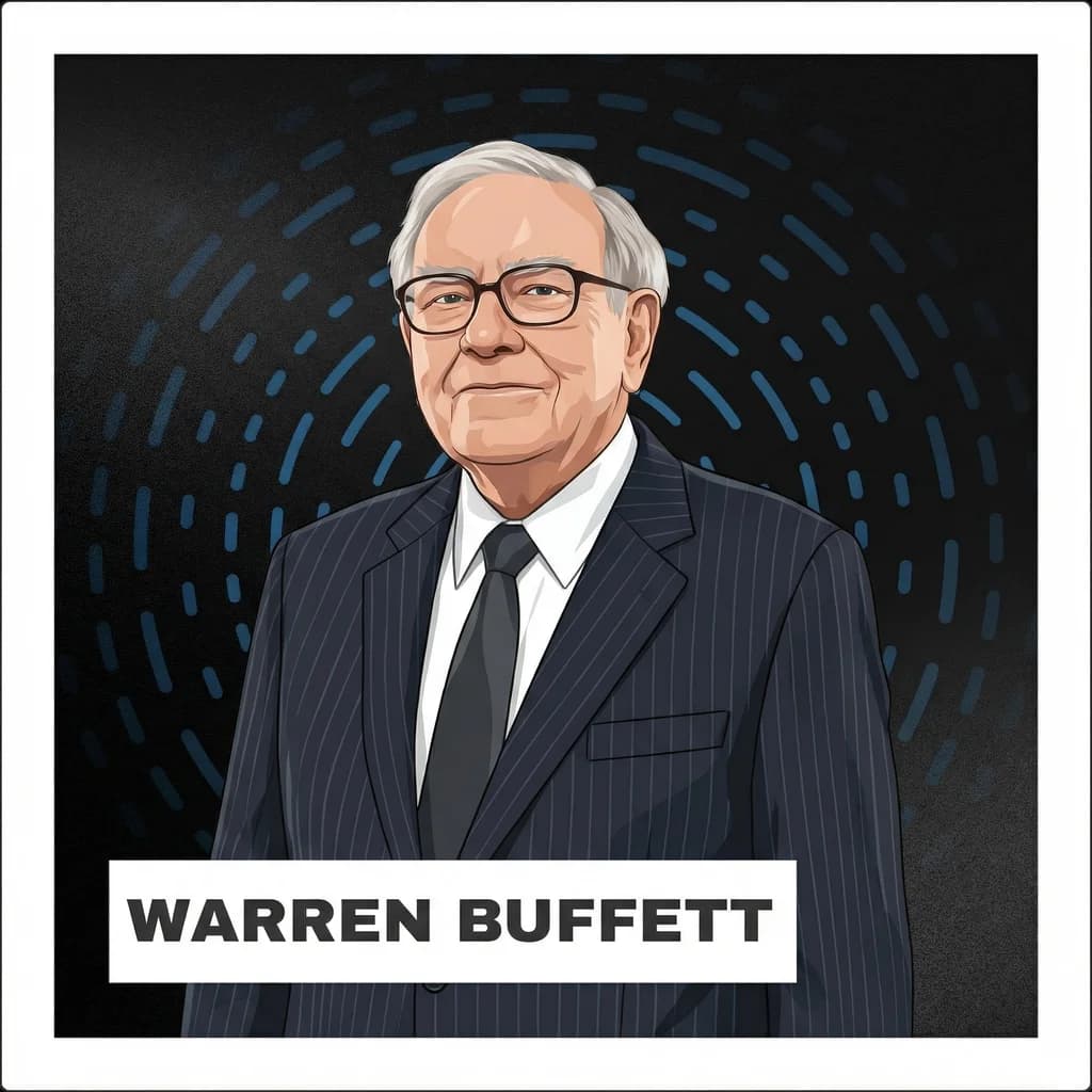 Portrait of Warren Buffett