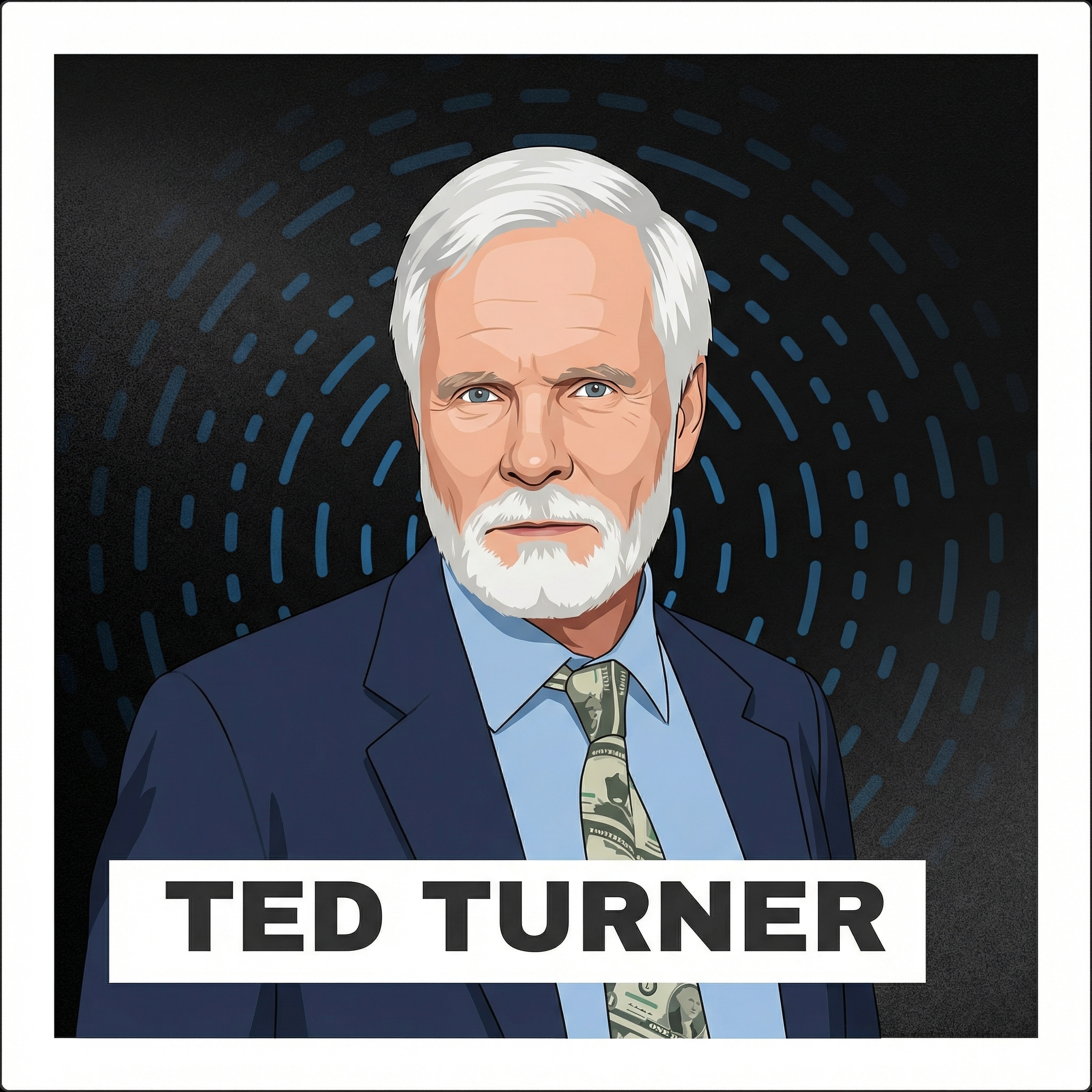 Portrait of Ted Turner